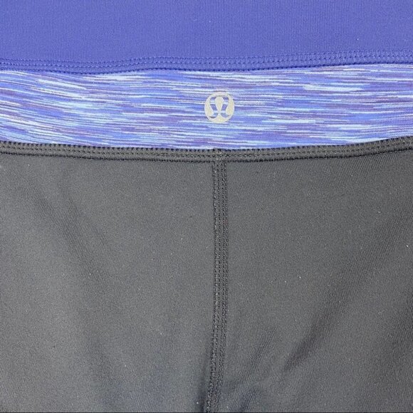 Lululemon Groove Crop Royalty Space Dye Size 4 - Picture 8 of 8